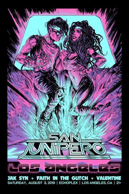 San Junipero L.A. - A Retrowave Party at Echoplex