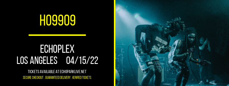 Ho99o9 at Echoplex tickets Ho99o9 at Echoplex