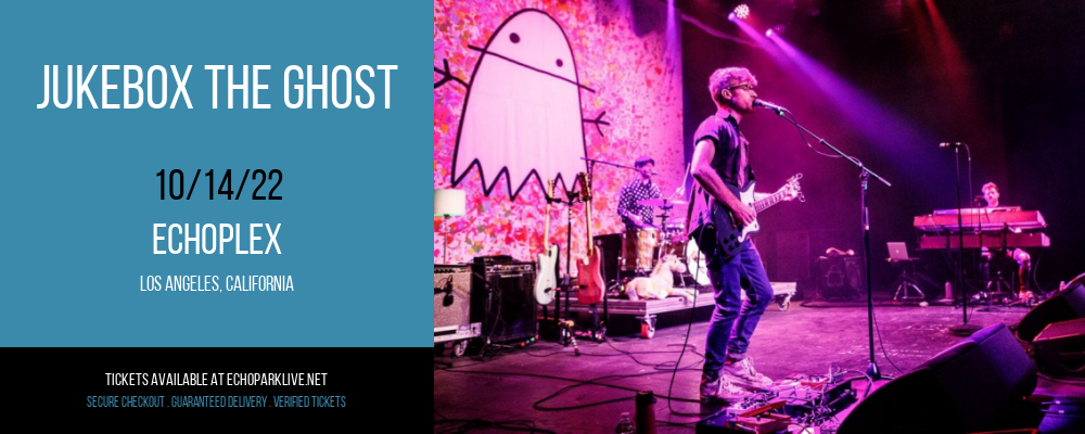 Jukebox the Ghost at Echoplex tickets Jukebox the Ghost at Echoplex