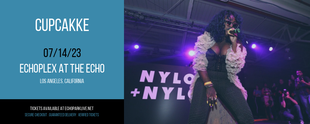CupcakKe at Echoplex tickets CupcakKe at Echoplex