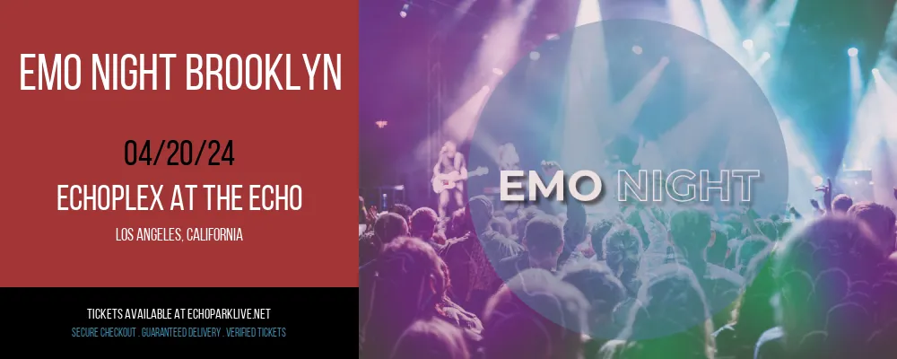 Emo Night Brooklyn at Echoplex At The Echo