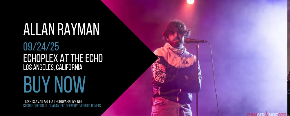 Allan Rayman at Echoplex At The Echo