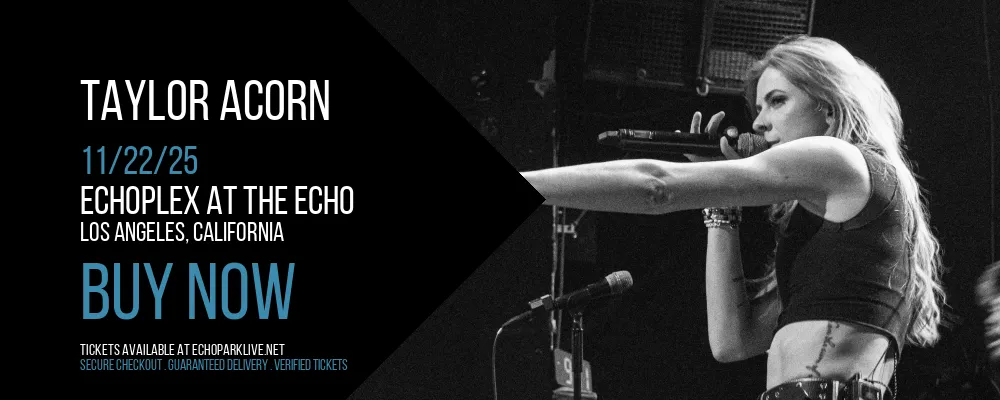 Taylor Acorn at Echoplex At The Echo